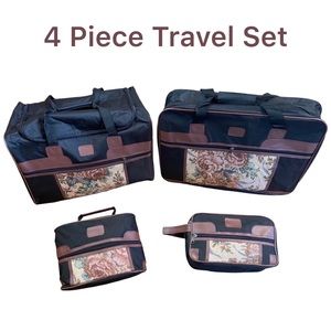 TAPESTRY TRAVEL SET-4 IN 1 Brand-New